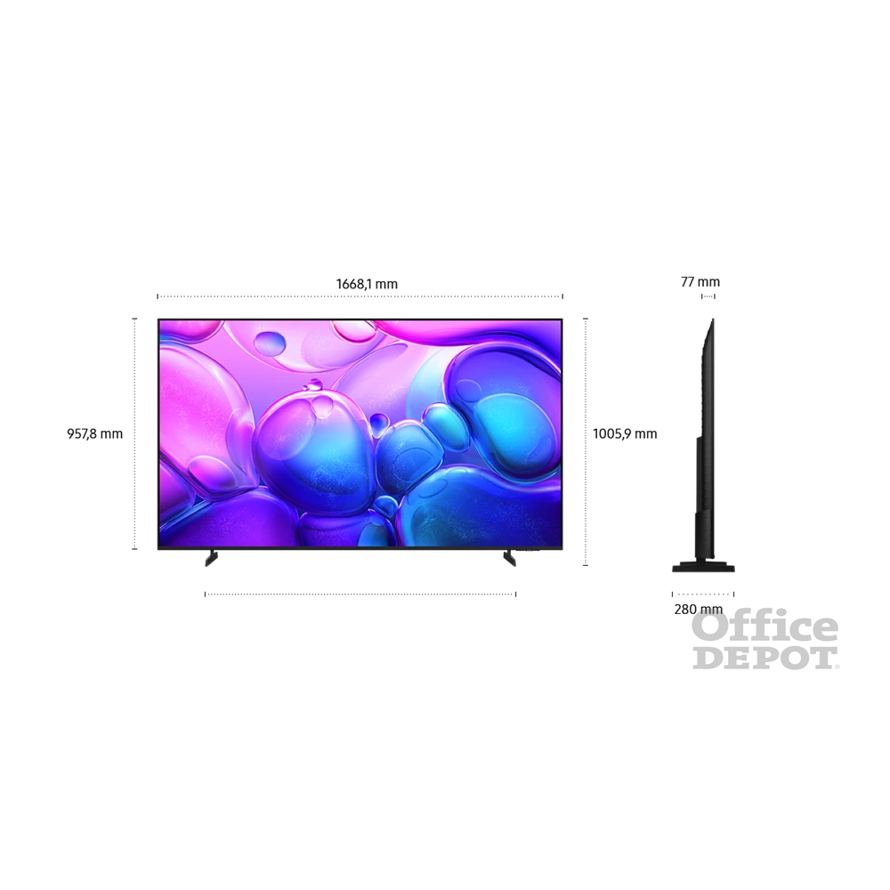 Samsung 75" QE75Q6FAAUXXH 4K UHD Smart QLED TV
