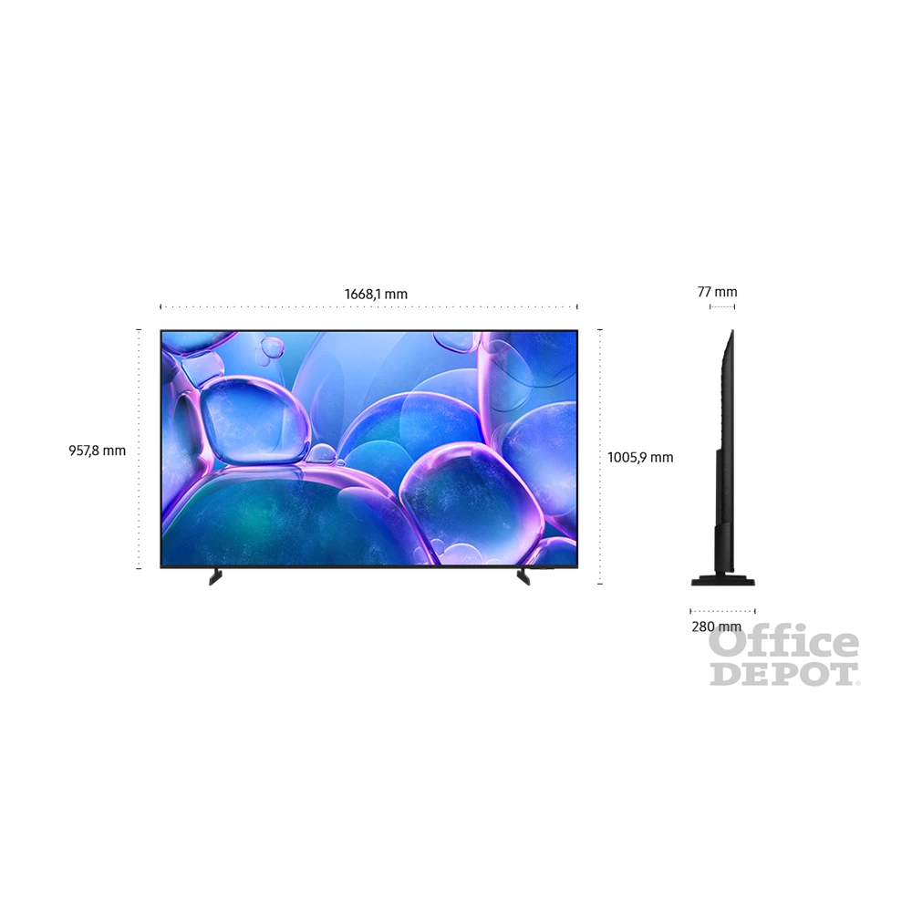 Samsung 75" UE75U7022FKXXH 4K UHD Smart LED TV