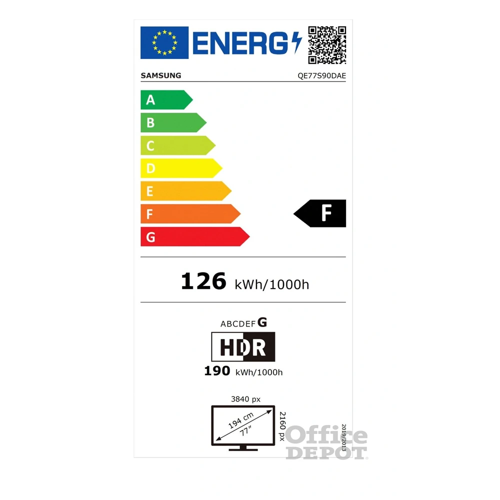 Samsung 77" QE77S90DAEXXH 4K UHD Smart OLED TV (Újszerű)