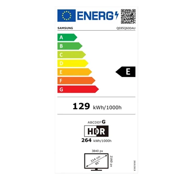 Samsung 85" QE85Q60DAUXXH 4K UHD Smart QLED TV (Újracsomagolt) Samsung 85" QE85Q60DAUXXH 4K UHD Smart QLED TV (Újracsomagolt)