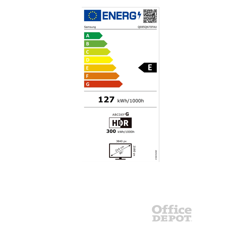 Samsung 85" QE85QN70FAUXXH 4K UHD Smart Neo QLED Mini LED TV