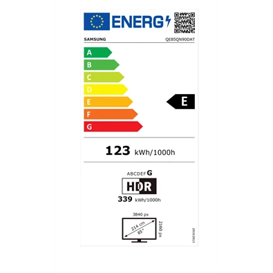 Samsung 85" QE85QN90DATXXH 4K UHD Smart Neo QLED Mini LED TV Samsung 85" QE85QN90DATXXH 4K UHD Smart Neo QLED Mini LED TV