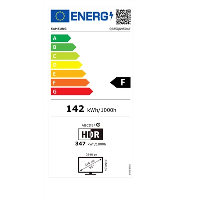 Samsung 85" QE85QN95DATXXH 4K UHD Smart Neo QLED Mini LED TV Samsung 85" QE85QN95DATXXH 4K UHD Smart Neo QLED Mini LED TV
