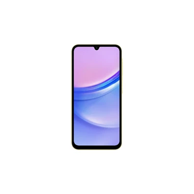 Samsung Galaxy A15 4/128GB DualSIM (A155F) kártyafüggetlen okostelefon - sárga (Android)
