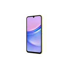 Samsung Galaxy A15 4/128GB DualSIM (A155F) kártyafüggetlen okostelefon - sárga (Android)