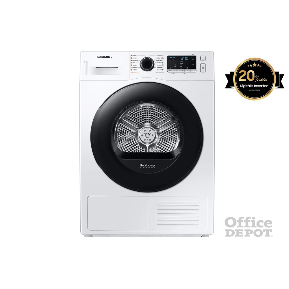 Samsung DV70TA200AE/LE fehér, 7 kg, hőszivattyús, szárítógép