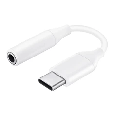 Samsung EE-UC10JUWEGUS 3,5mm jack - Type-C fehér adapter Samsung EE-UC10JUWEGUS 3,5mm jack - Type-C fehér adapter