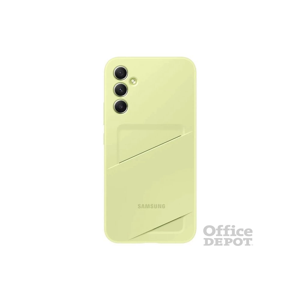 Samsung EF-OA346TGEGWW Galaxy A34 5G zöld kártyatartós hátlap