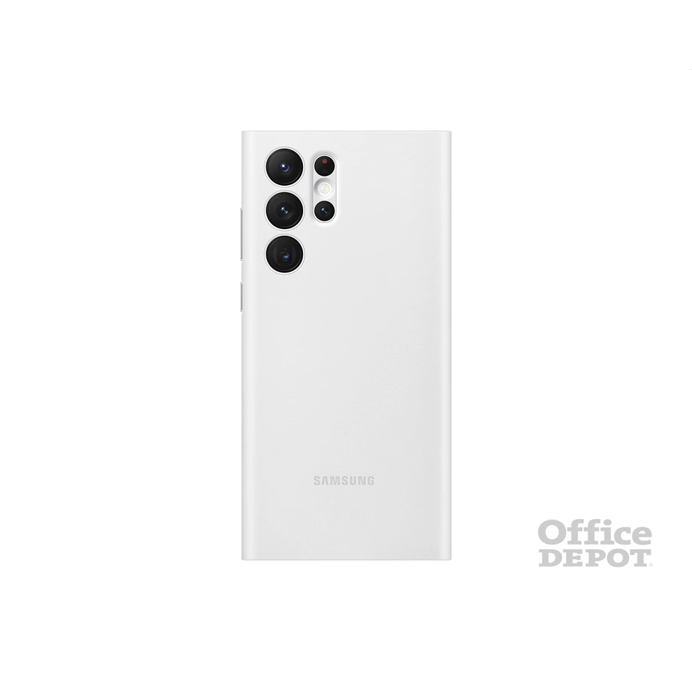 Samsung EF-ZS908CWEGEE Galaxy S22 Ultra smart clear view cover fehér védőtok