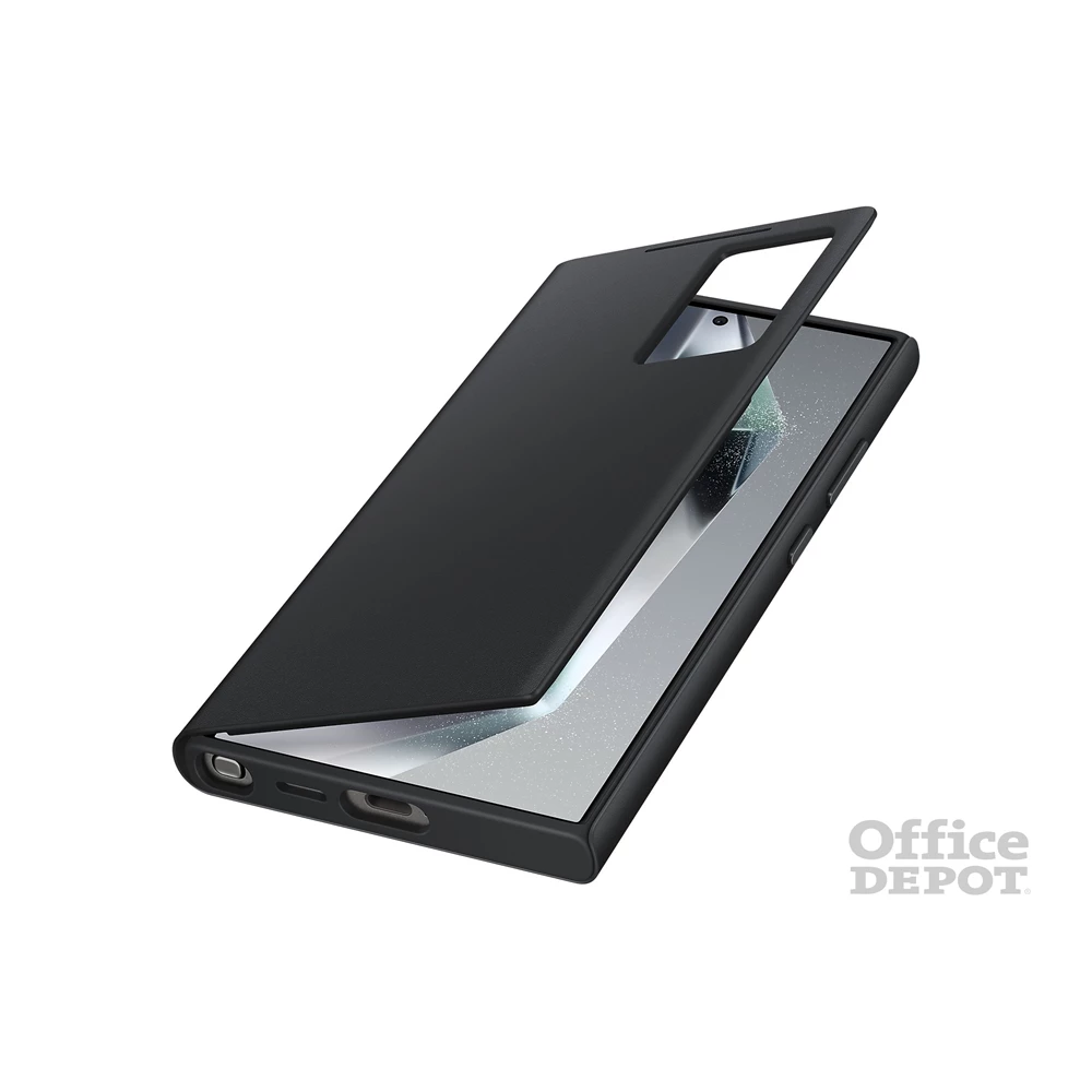 Samsung EF-ZS928CBEGWW Galaxy S24 Ultra Smart View fekete oldalra nyíló tok