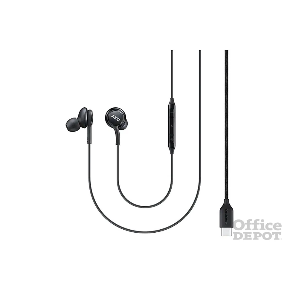 Samsung EO-IC100 AKG hangolású fekete USB-C fülhallgató