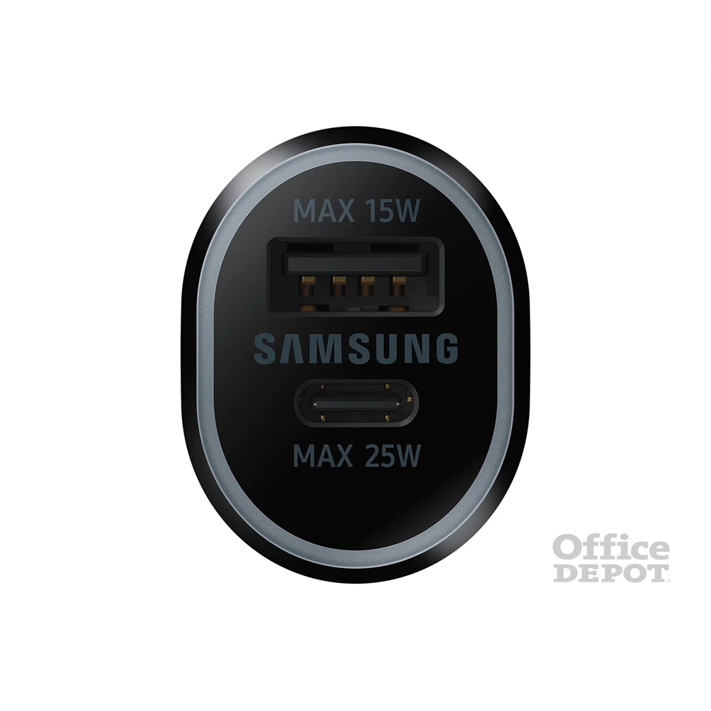 Samsung EP-L4020NBEGEU USB/Type-C fekete autós töltő