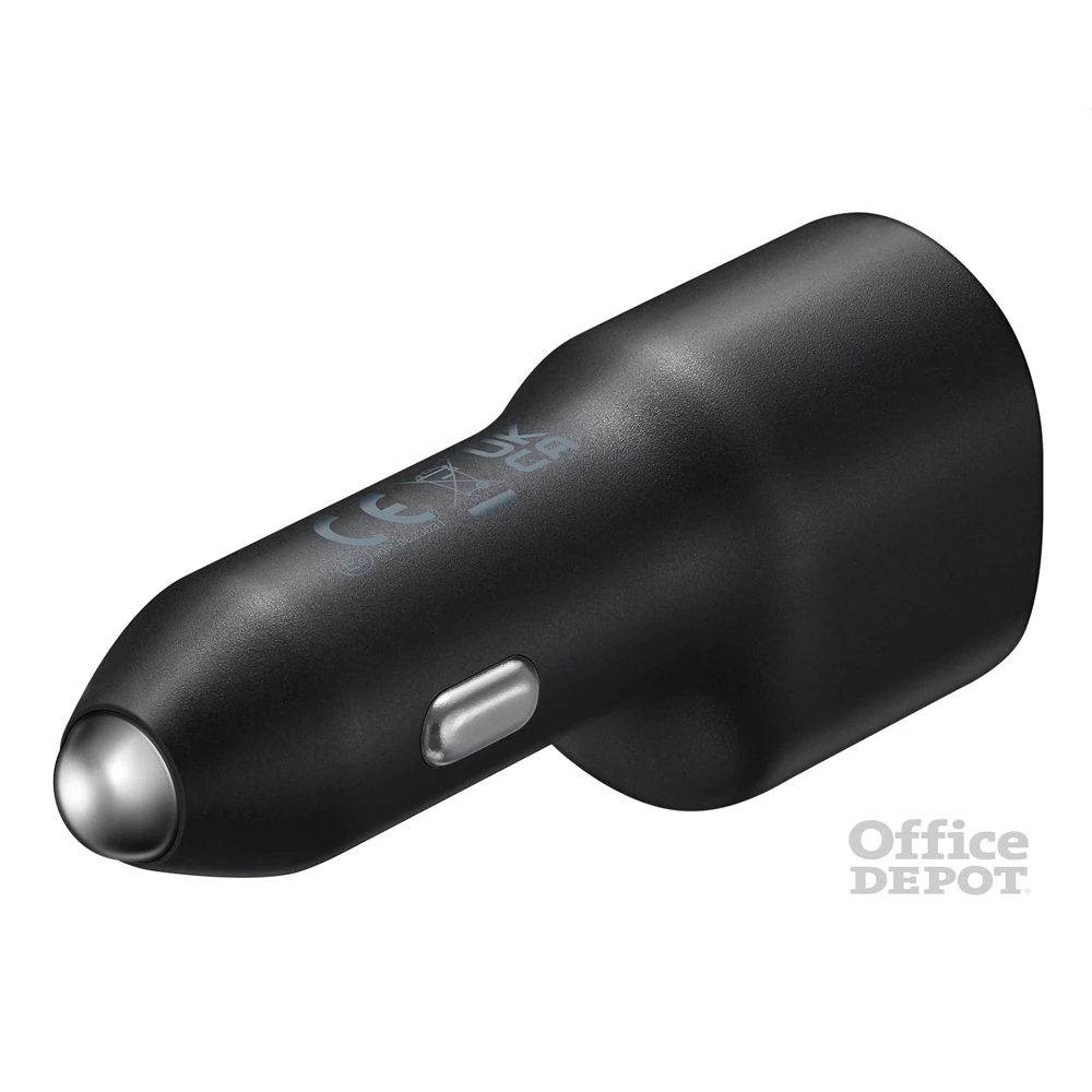 Samsung EP-L4020NBEGEU USB/Type-C fekete autós töltő