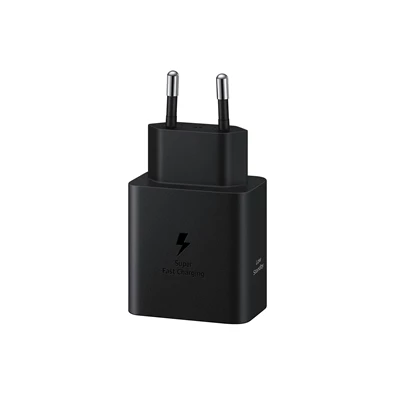 Samsung EP-T4511XBE Super Fast 45W Type-C fekete hálózati töltő + Type-C adat- és töltőkábel Samsung EP-T4511XBE Super Fast 45W Type-C fekete hálózati töltő + Type-C adat- és töltőkábel