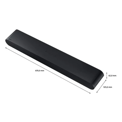 Samsung HW-S60D/EN 5.0 csatornás fekete hangprojektor Samsung HW-S60D/EN 5.0 csatornás fekete hangprojektor