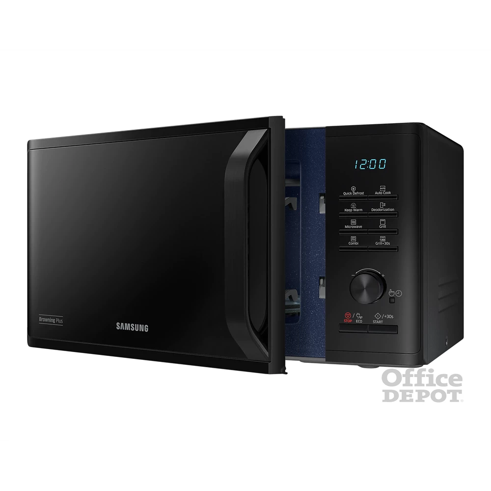 Samsung MG23K3515AK/EO 1250W 23L fekete mikrohullámú sütő (Újszerű)