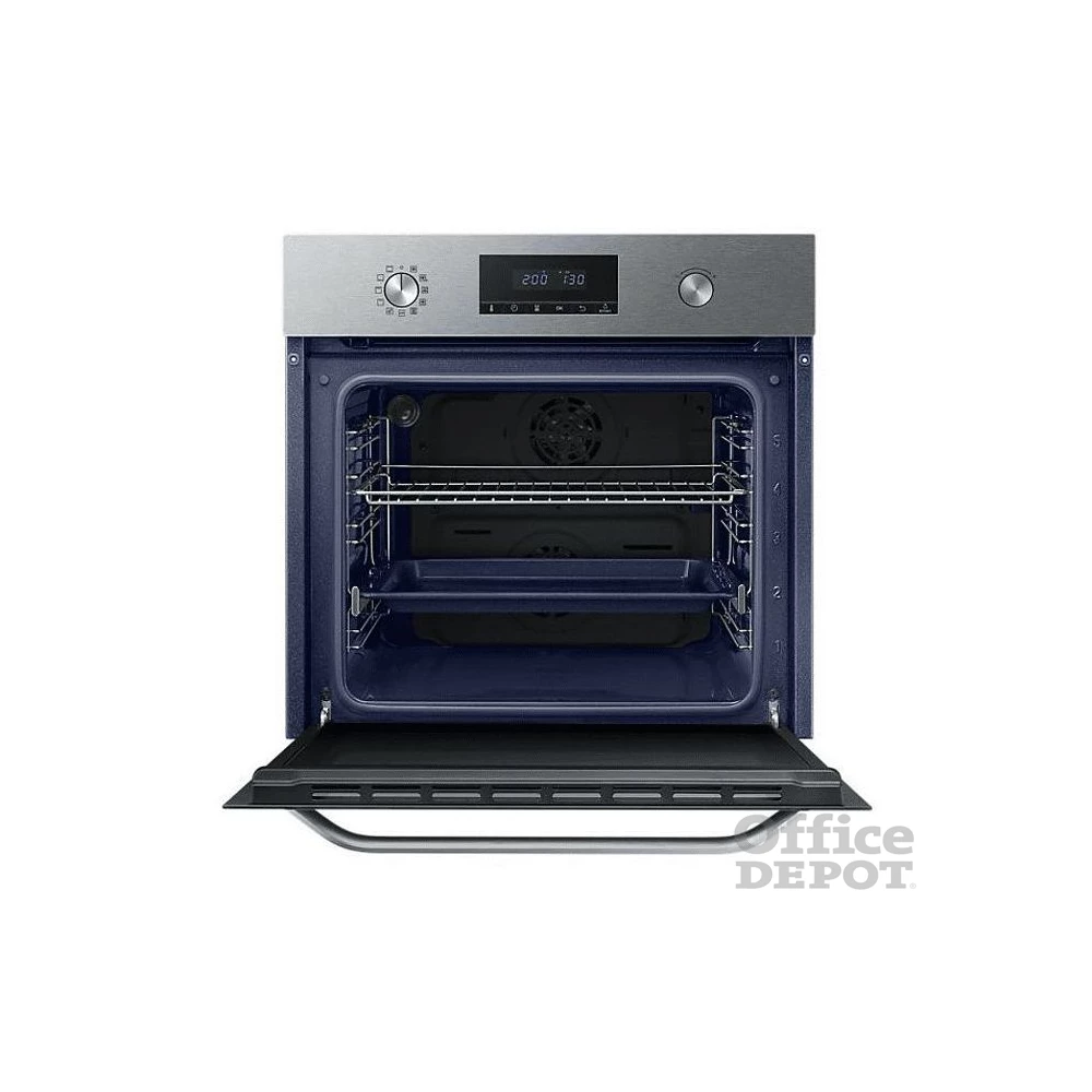 Samsung NV70K2340RS/EO inox, beépíthető, sütőtér: 70L, grill, légkeverés, katalitikus, sütő