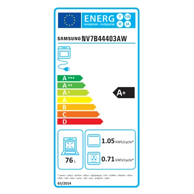 Samsung NV7B44403AW/U3 fehér beépíthető sütő Samsung NV7B44403AW/U3 fehér beépíthető sütő