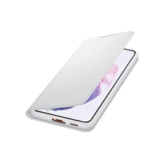 Samsung OSAM-EF-NG996PJEG Galaxy S21 Plus LED view világosszürke oldalra nyíló tok Samsung OSAM-EF-NG996PJEG Galaxy S21 Plus LED view világosszürke oldalra nyíló tok