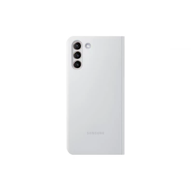 Samsung OSAM-EF-NG996PJEG Galaxy S21 Plus LED view világosszürke oldalra nyíló tok Samsung OSAM-EF-NG996PJEG Galaxy S21 Plus LED view világosszürke oldalra nyíló tok