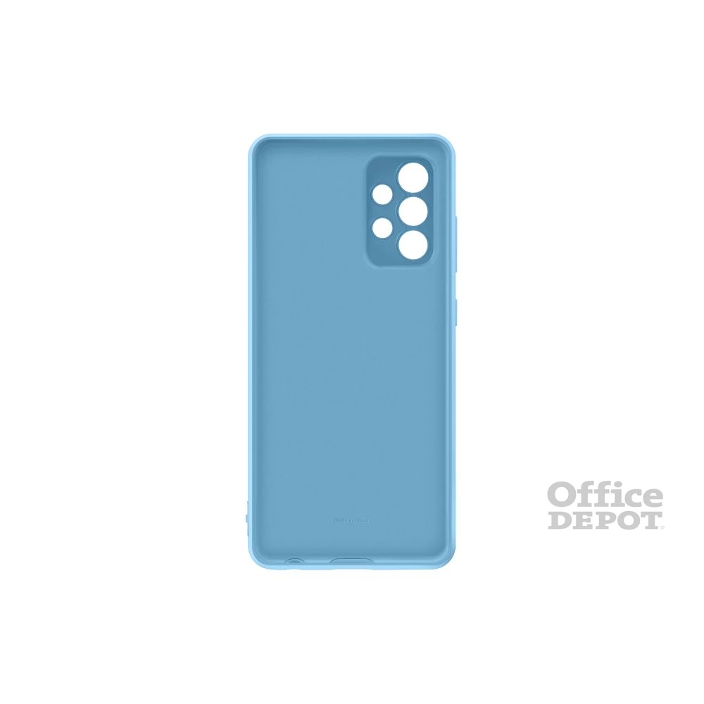 Samsung OSAM-EF-PA725TLEG Galaxy A72 kék szilikon védőtok