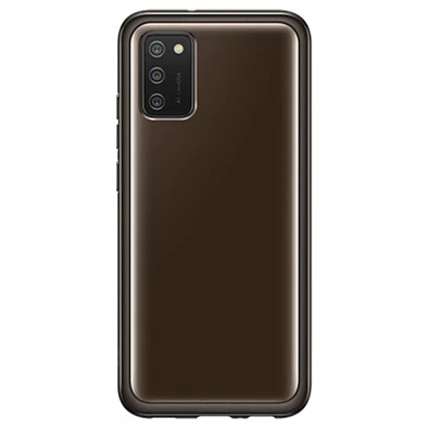 Samsung OSAM-EF-QA026TBEG Galaxy A02S fekete szilikon hátlap Samsung OSAM-EF-QA026TBEG Galaxy A02S fekete szilikon hátlap