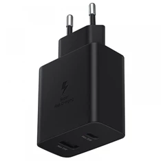 Samsung OSAM-EP-TA220NBEG 35W duo fekete hálózati adapter Samsung OSAM-EP-TA220NBEG 35W duo fekete hálózati adapter