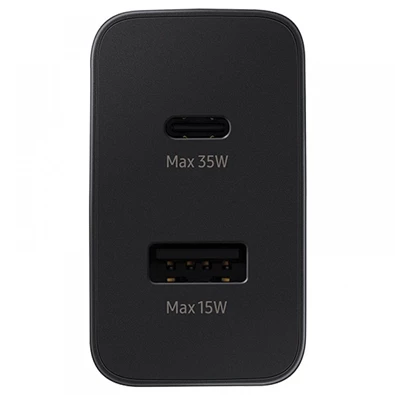 Samsung OSAM-EP-TA220NBEG 35W duo fekete hálózati adapter Samsung OSAM-EP-TA220NBEG 35W duo fekete hálózati adapter