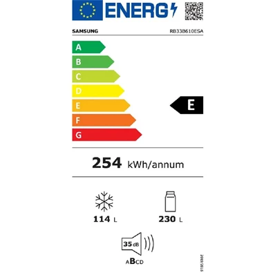 Samsung RB33B610ESA/EF inox alulfagyasztós hűtőszekrény Samsung RB33B610ESA/EF inox alulfagyasztós hűtőszekrény