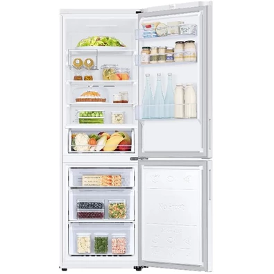 Samsung RB33B612EWW/EF fehér, alulfagyasztós, Hűtő:230L, Fagyasztó:114L, hűtőszekrény