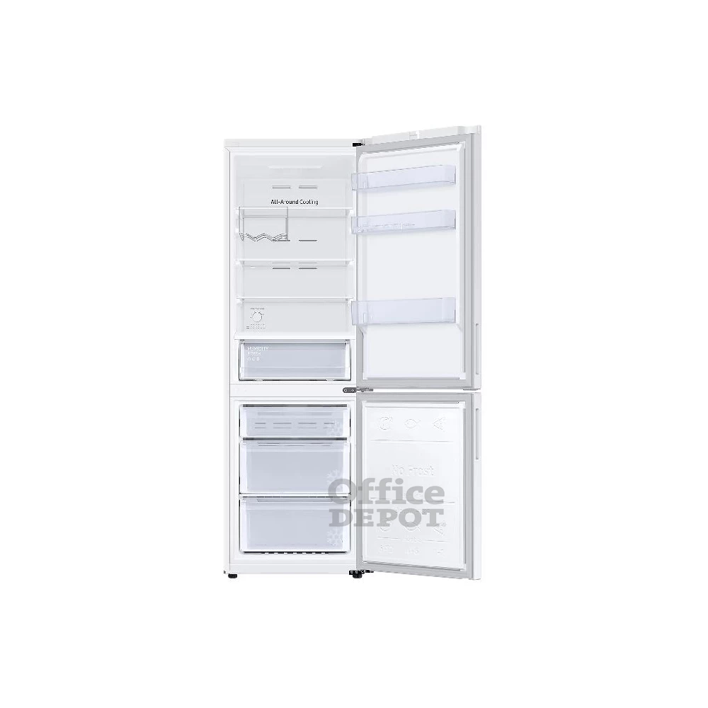 Samsung RB33B612EWW/EF fehér, alulfagyasztós, Hűtő:230L, Fagyasztó:114L, hűtőszekrény