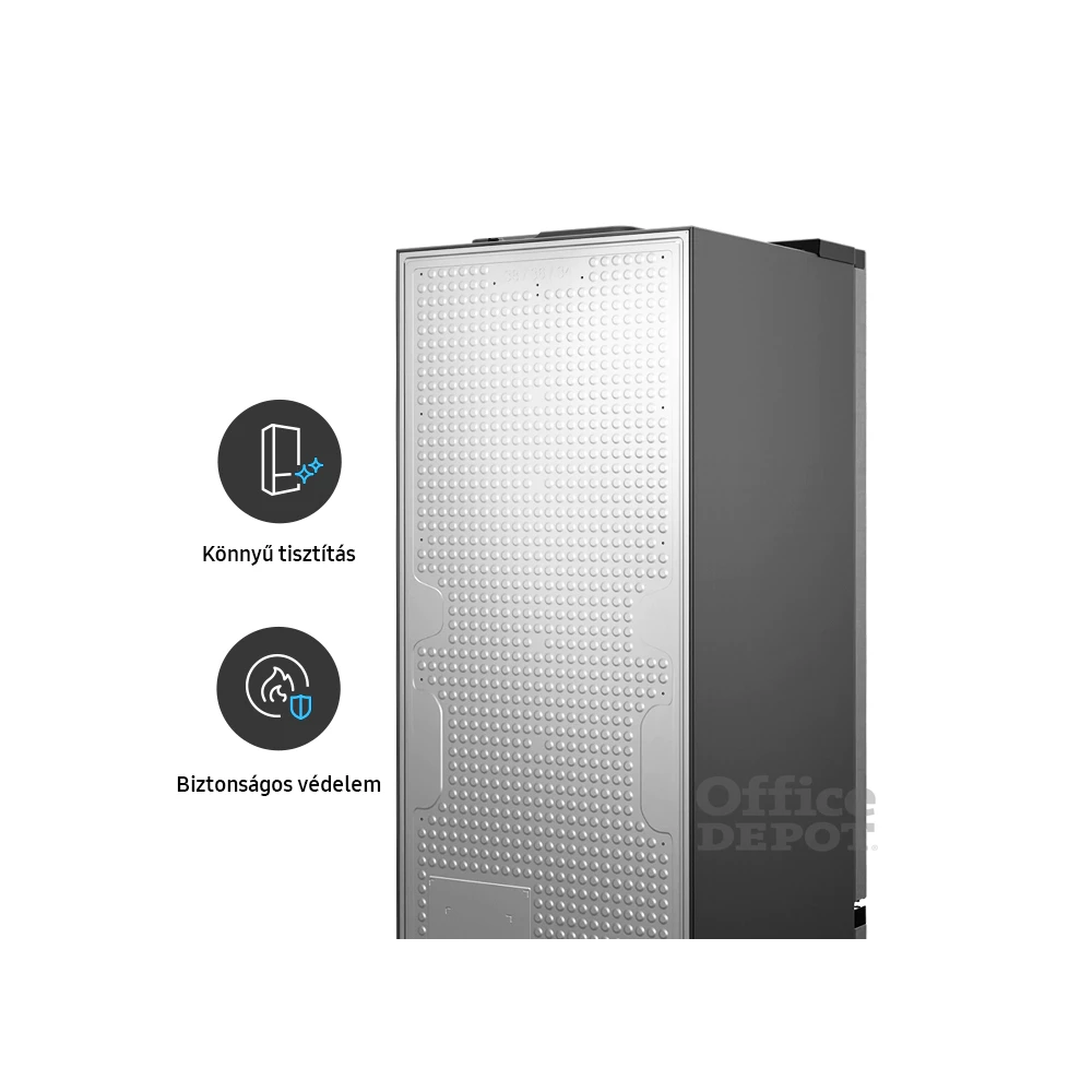 Samsung RB34A7B5DCE/EF krém, alulfagyasztós, Hűtő:230L, Fagyasztó:114L, No frost hűtőszekrény