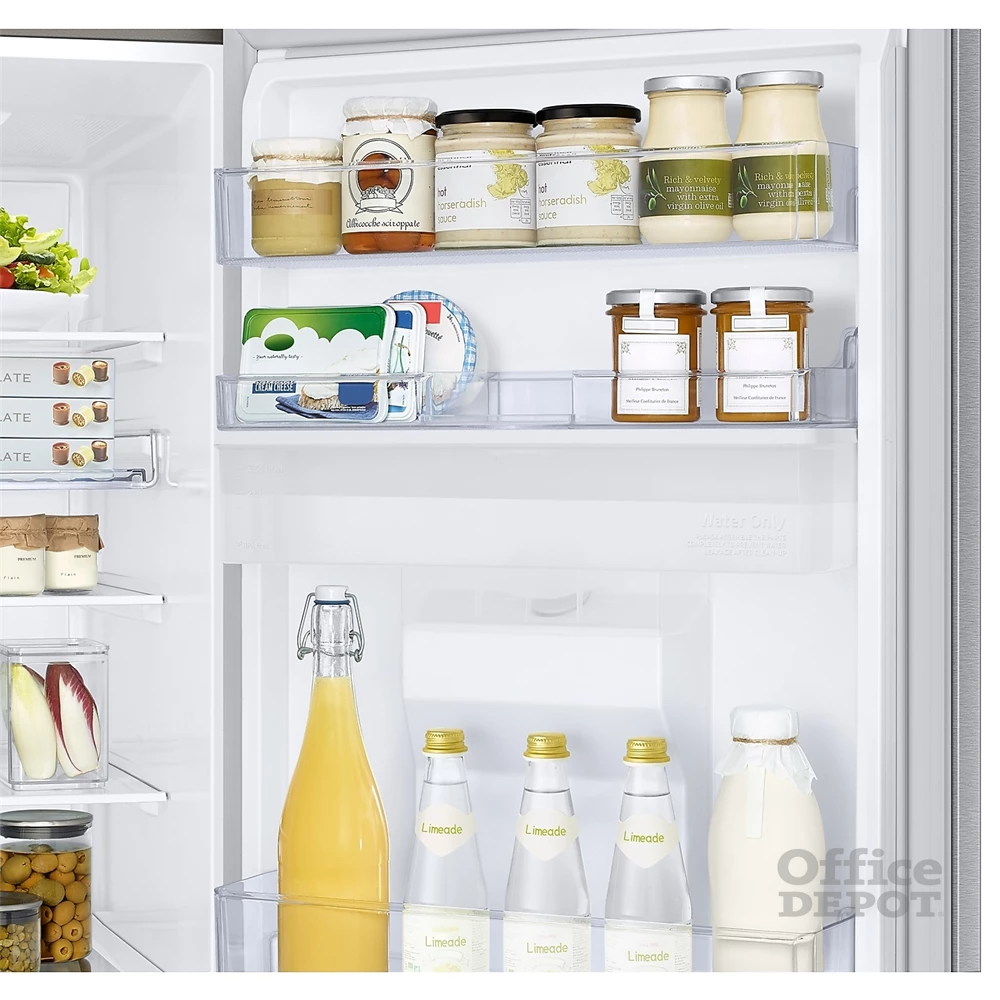 Samsung RB34C632DSA/EF inox, alulfagyasztós, Hűtő:227L, Fagyasztó:114L, hűtőszekrény