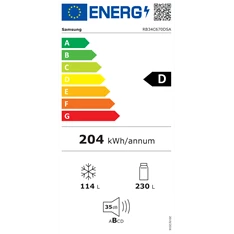 Samsung RB34C670DSA/EF inox alulfagyasztós hűtőszekrény Samsung RB34C670DSA/EF inox alulfagyasztós hűtőszekrény