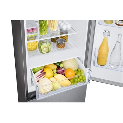 Samsung RB34C670DSA/EF inox alulfagyasztós hűtőszekrény (Használt - B)