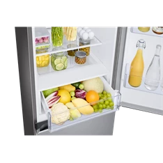 Samsung RB34T600CSA/EF fémszürke, alulfagyasztós, Hűtő:230L, Fagyasztó:114L, hűtőszekrény