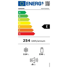 Samsung RB34T600ESA/EF inox alulfagyasztós hűtőszekrény (Használt - B) Samsung RB34T600ESA/EF inox alulfagyasztós hűtőszekrény (Használt - B)