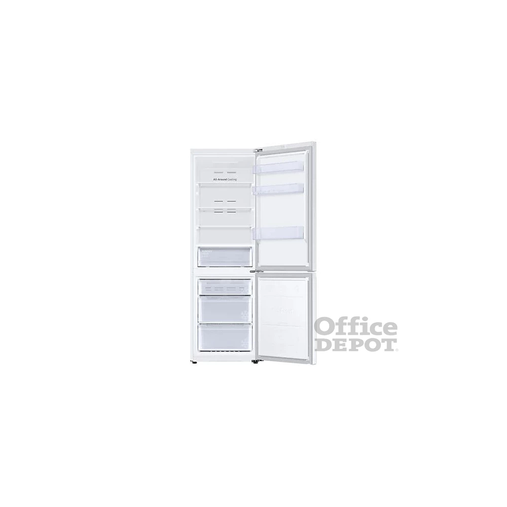 Samsung RB34T670DWW/EF fehér, alulfagyasztós, Hűtő:230L, Fagyasztó:114L, No frost hűtőszekrény (Használt - B)