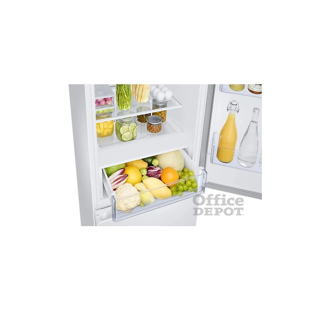 Samsung RB34T670DWW/EF fehér, alulfagyasztós, Hűtő:230L, Fagyasztó:114L, No frost hűtőszekrény (Használt - B)