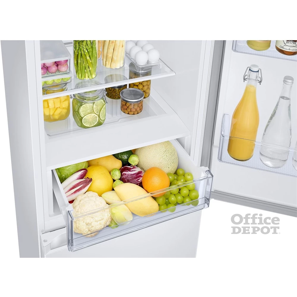 Samsung RB34T670DWW/EF fehér, alulfagyasztós, Hűtő:230L, Fagyasztó:114L, No frost hűtőszekrény (Használt - B)