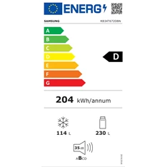 Samsung RB34T672DBN/EF fekete alulfagyasztós hűtőszekrény Samsung RB34T672DBN/EF fekete alulfagyasztós hűtőszekrény