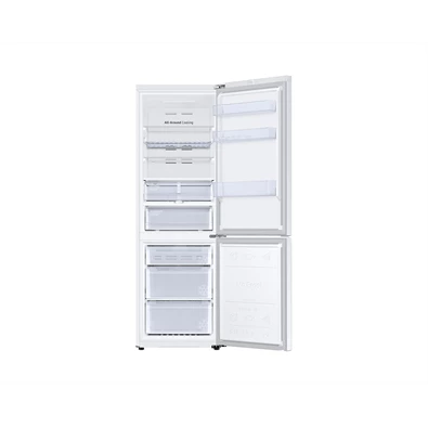 Samsung RB34T675DWW/EF fehér, alulfagyasztós, Hűtő:230L, Fagyasztó:114L, No frost hűtőszekrény