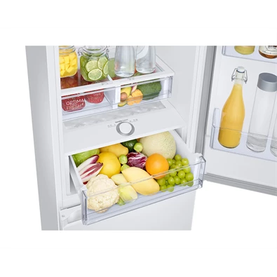 Samsung RB34T675DWW/EF fehér, alulfagyasztós, Hűtő:230L, Fagyasztó:114L, No frost hűtőszekrény