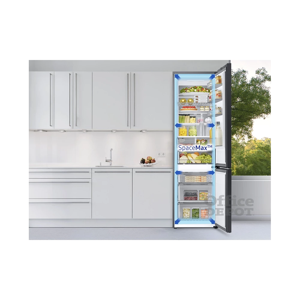 Samsung RB38A6B1DCE/EF krém, alulfagyasztós, Hűtő:276L, Fagyasztó:114L, No frost hűtőszekrény