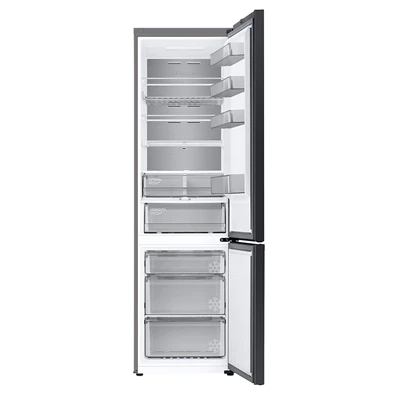 Samsung RB38C7B6CS9/EF inox, alulfagyasztós, Hűtő:276L, Fagyasztó:114L, hűtőszekrény (Használt - B)