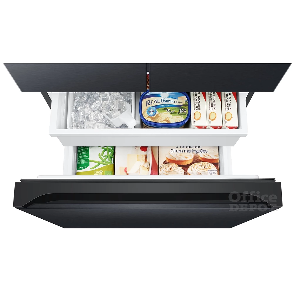 Samsung RF50C530EB1/EO fekete, Side-by-Side, Hűtő:330L, Fagyasztó:165L, Twin Cooling Plus hűtőszekrény