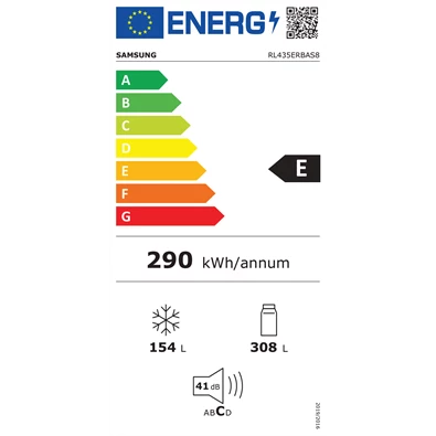 Samsung RL435ERBAS8/EO alulfagyasztós hűtőszekrény Samsung RL435ERBAS8/EO alulfagyasztós hűtőszekrény