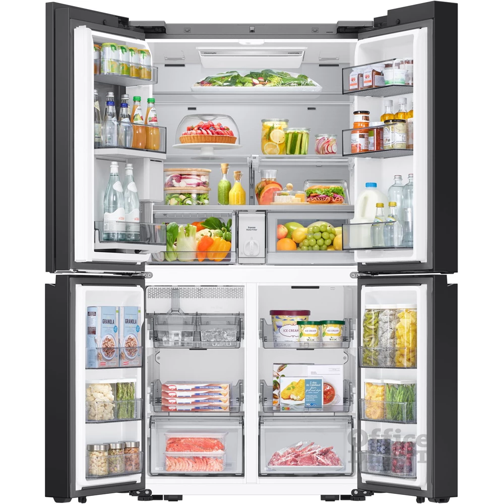 Samsung RM90F67CEC/EOfrancia ajtós, Hűtő:399L, Fagyasztó:255L, hűtőszekrény