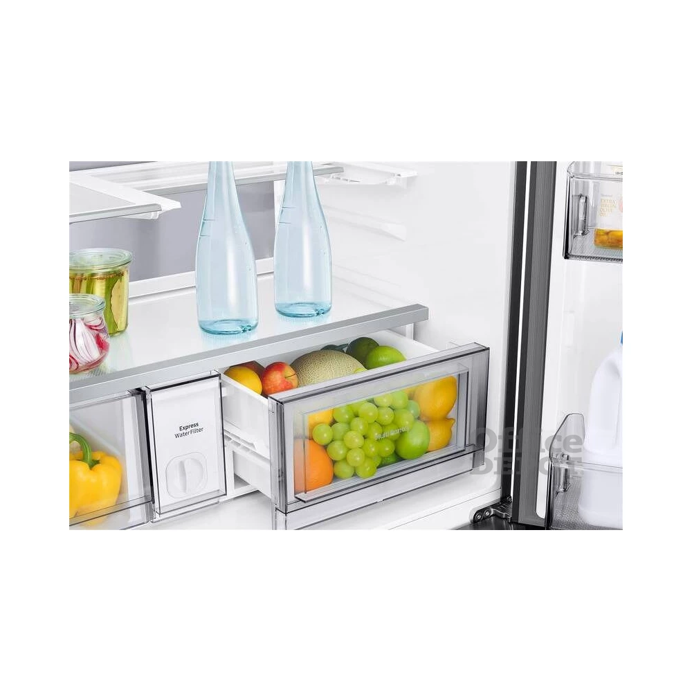 Samsung RM90F67CEC/EOfrancia ajtós, Hűtő:399L, Fagyasztó:255L, hűtőszekrény