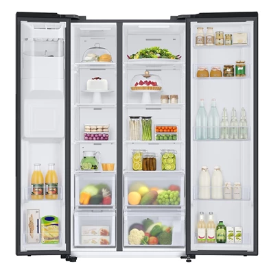 Samsung RS67A8811B1/EF fekete Side-by-Side hűtőszekrény Samsung RS67A8811B1/EF fekete Side-by-Side hűtőszekrény